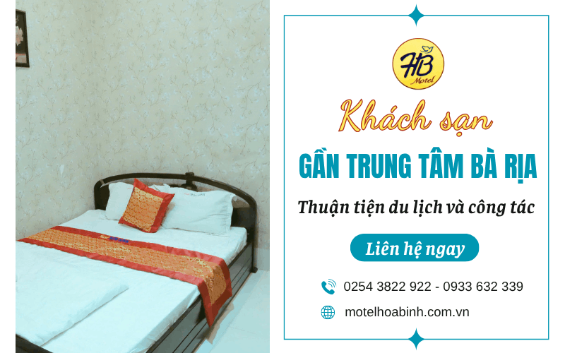 khách sạn gần trung tâm Bà Rịa