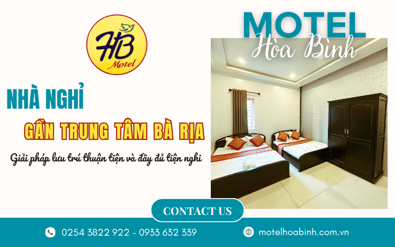 nhà nghỉ gần khu trung tâm Bà Rịa