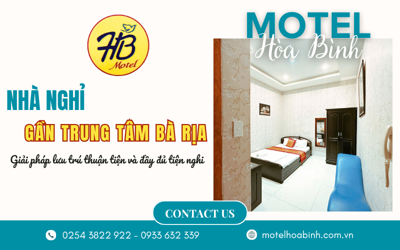 nhà nghỉ gần khu trung tâm Bà Rịa