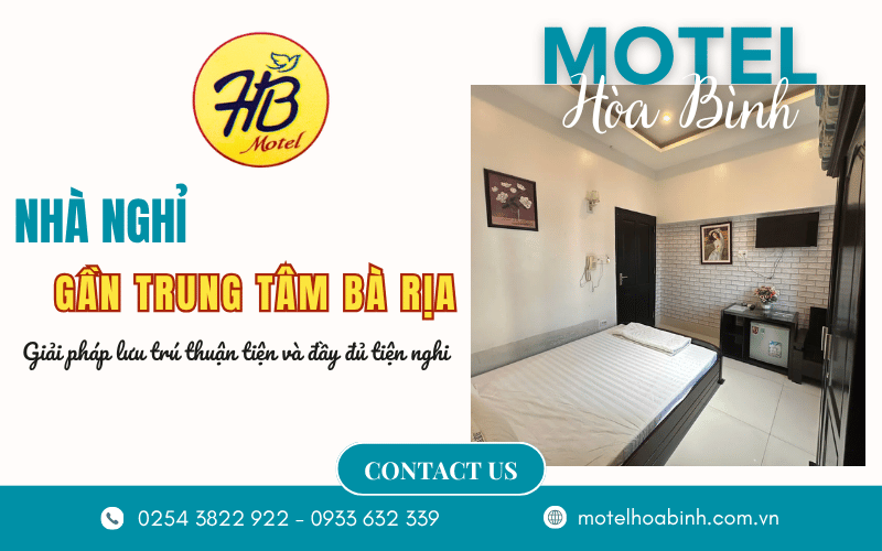 nhà nghỉ gần khu trung tâm Bà Rịa